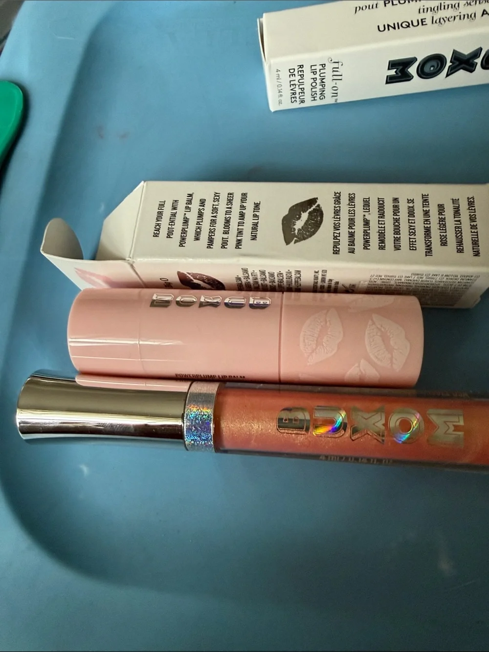 Buxom Savannah Lip Duo - Pink & Peach Shimmer